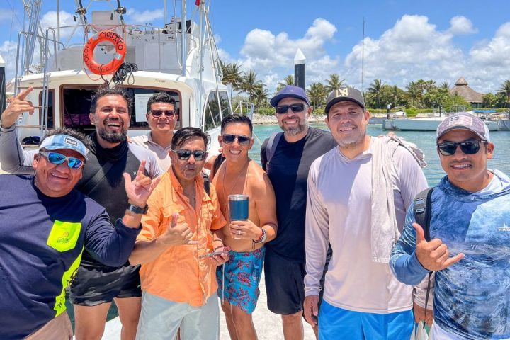Puerto Morelos se ha consolidado como uno de los destinos favoritos del Caribe Mexicano para la pesca deportiva